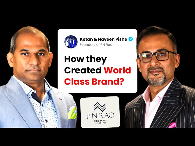 PN Rao Suits: From Tailor Shop to Business Empire